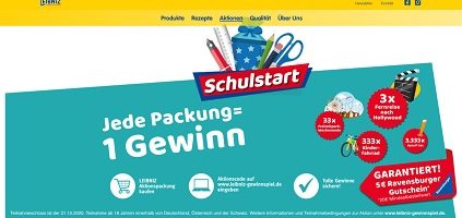 Leibniz Code eingeben, Leibniz Gewinnspiel