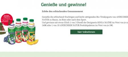 Kinga Mathe Dirndl Gewinnspiel