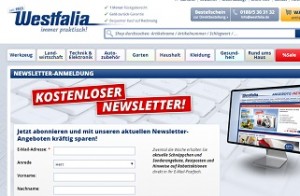 Westfalia Gewinnspiel