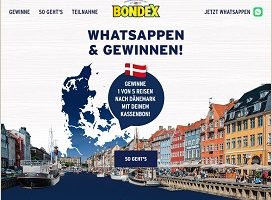 Bondex Whatsapp Gewinnspiel, Bondex Gewinnspiel