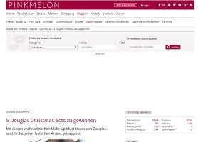 Douglas Christmas-Set Gewinnspiel