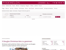 Douglas Christmas-Set Gewinnspiel