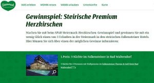 Steiermark Gewinnspiel
