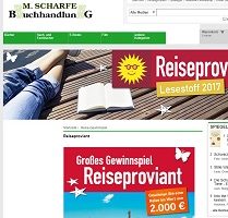Buchhandlung Scharfe Gewinnspiel