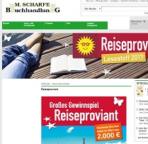 Buchhandlung Scharfe Gewinnspiel