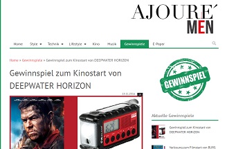 Outdoor Radio Gewinnspiel Bei Ajoure Men - Gewinnspiele 2024