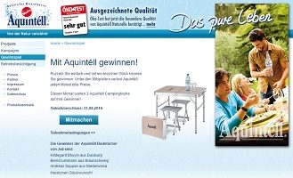 Aquintell Gewinnspiel