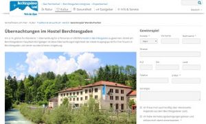 Berchtesgadner Land Gewinnspiel