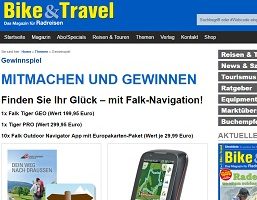 Bike & Travel Gewinnspiel