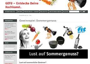 Gefu Gewinnspiel