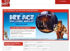 Joeys Gewinnspiel