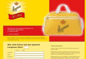 Lagnese Sporttasche Gewinnspiel