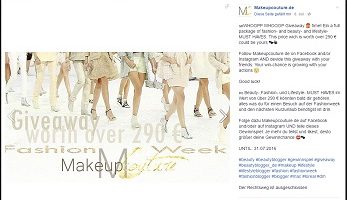 Makeupcouture Gewinnspiel