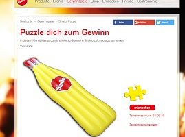 Sinalco Gewinnspiel