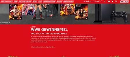 Tele5 Gewinnspiel