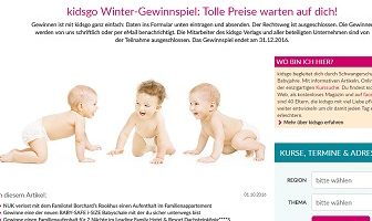 kidsgo Gewinnspiel