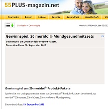 55Plus Gewinnspiel