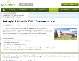 Berlin spielt Golf Gewinnspiel