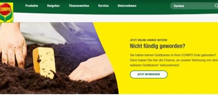 Compo Goldbarren Gewinnspiel, Compo Gewinnspiel