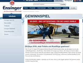 Ensinger Gewinnspiel
