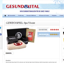 Gesund und Vital Gewinnspiel