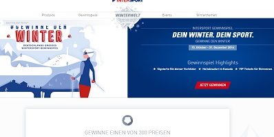 Intersport Gewinnspiel