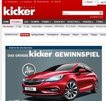 Kicker Gewinnspiel