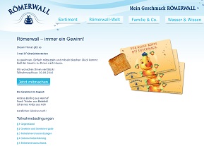 Römerwall Gewinnspiel