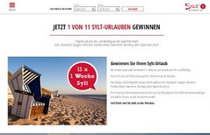 Sylt Gewinnspiel