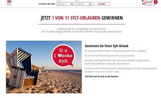 Sylt Gewinnspiel