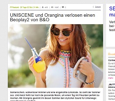 Uniscene Gewinnspiel