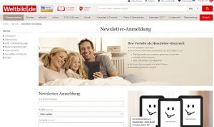 Weltbild Gewinnspiel