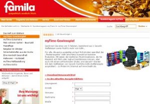 familia Gewinnspiel