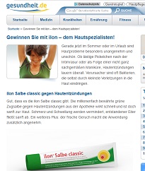 gesundheit.de Gewinnspiel