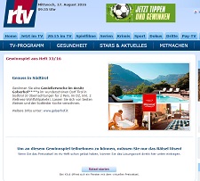 Www.Rtv.De/Gewinnspiele Www.Rtv.De/Gewinnspiele