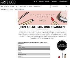 Claudia Schiffer Make-Up Gewinnspiel