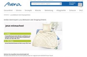 Avena Gewinnspiel