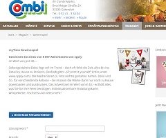 Combi Gewinnspiel