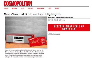 Cosmopolitan Gewinnspiel