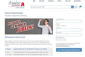 Dominikus Apotheke Gewinnspiel