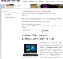 Elektrotreff Gewinnspiel