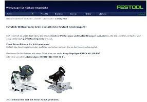Festool Gewinnspiel