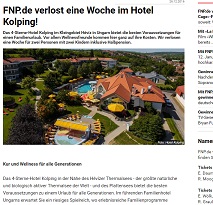 Frankfurter Neue Presse Gewinnspiel