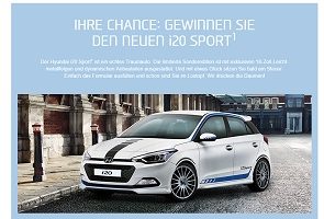 Hyundai Gewinnspiel