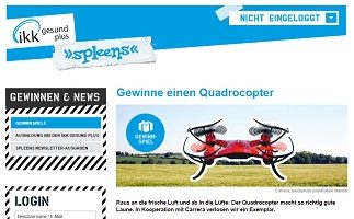 IKK Spleens Gewinnspiel