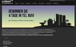 Tel Aviv Reise Gewinnspiel, Lumas Gewinnspiel