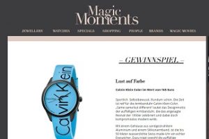 Magic Moments Gewinnspiel