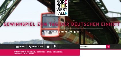 NRW-Tourismus Gewinnspiel