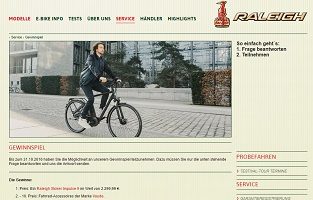 Raleigh Gewinnspiel