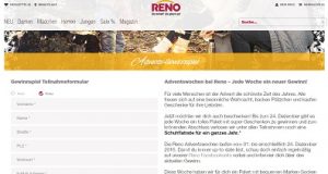 Reno Gewinnspiel